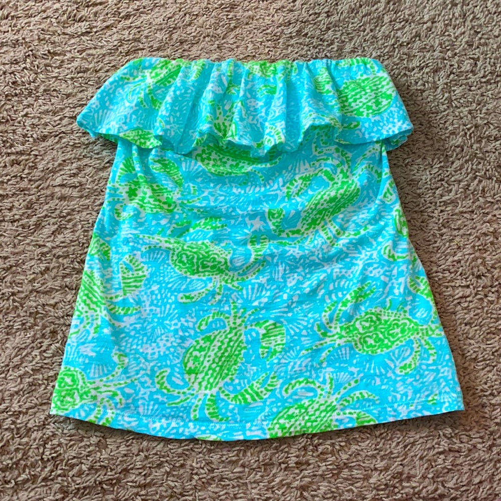 Cute strapless top. Perfect condition, worn once.